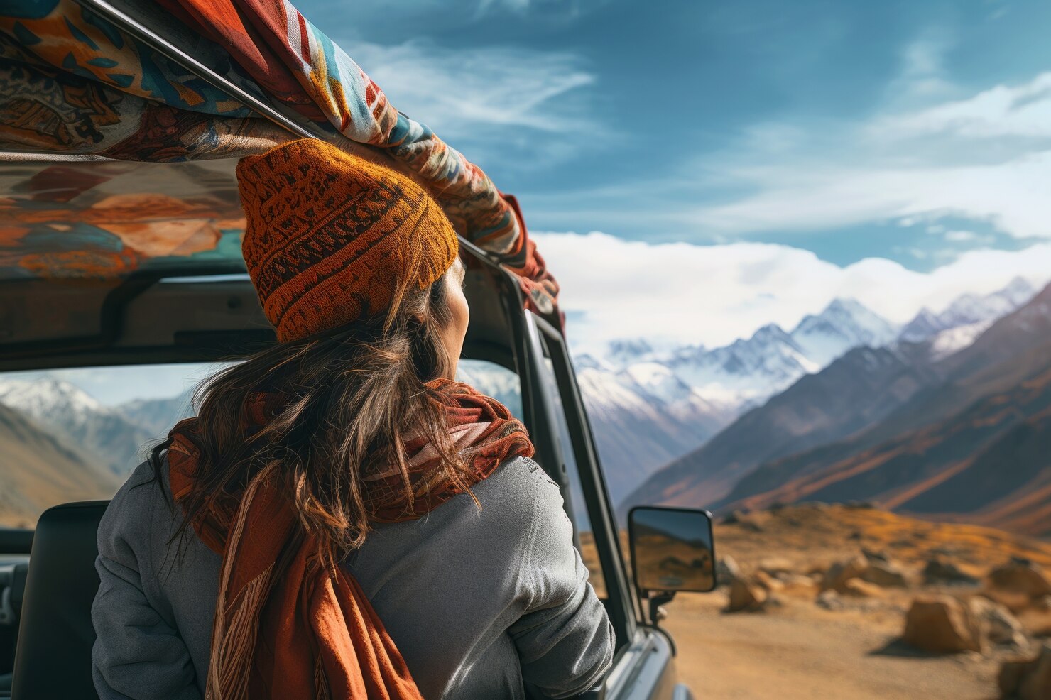 Off-road car travel to Rishikesh by cab